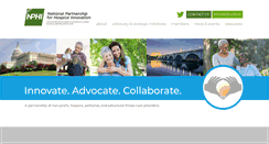 Desktop Screenshot of hospiceinnovations.org